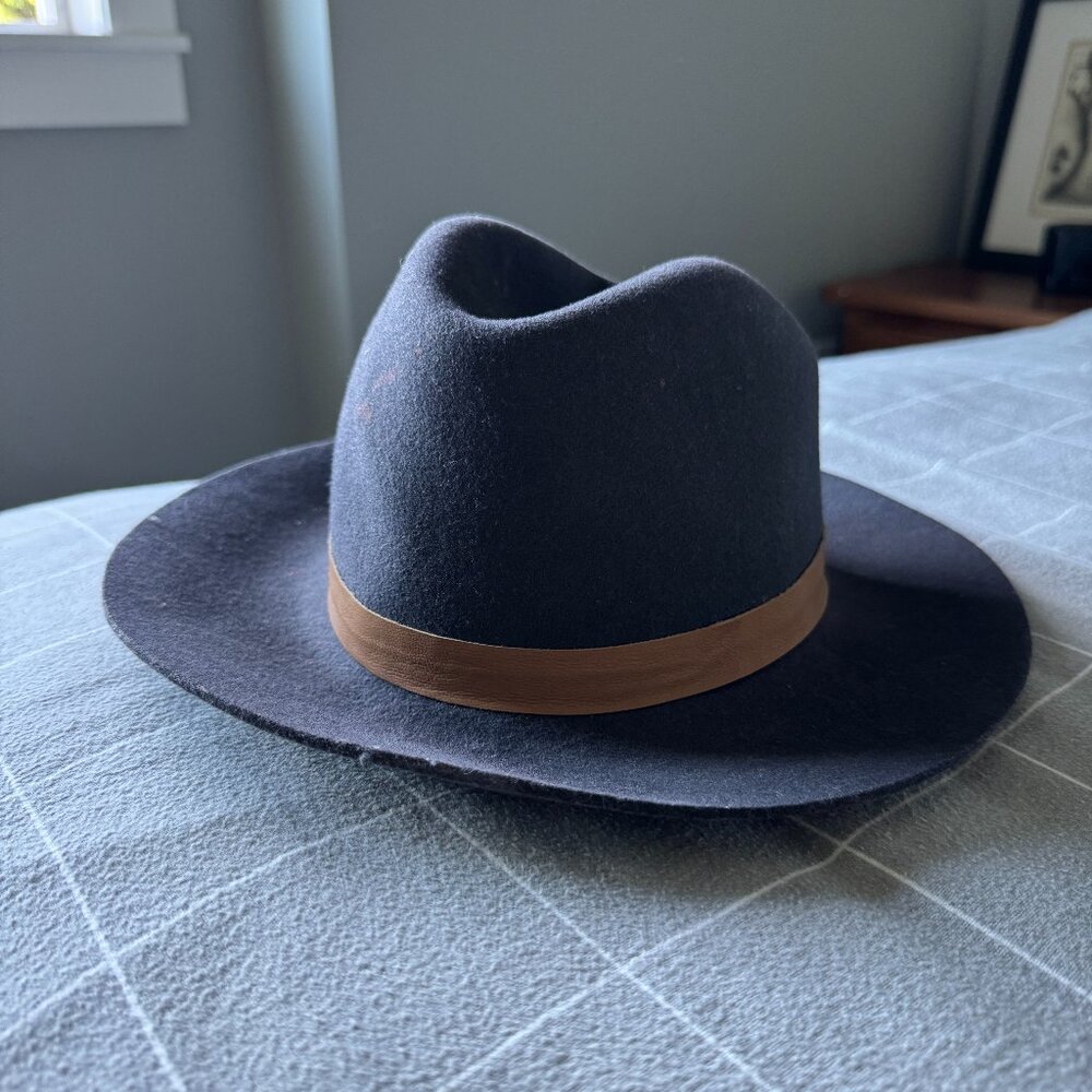 Janessa Leone wool fedora hat
